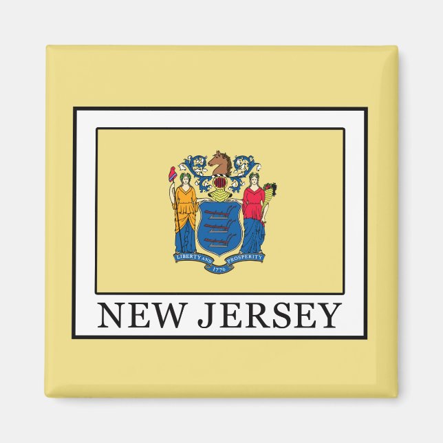 Imán Nueva Jersey (Frente)
