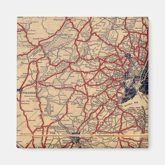 Imán Nueva Jersey 6 (Frente)