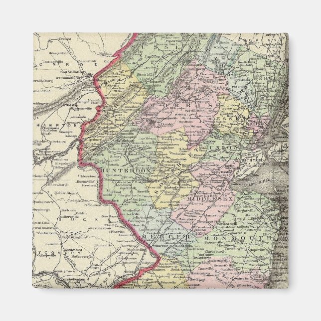 Imán Nueva Jersey 8 (Frente)