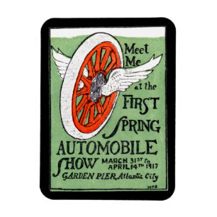 Imán Nueva Jersey Spring Auto Show 1917