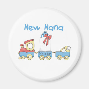 Imán Nueva Nana - Trompeolas de tren y regalo