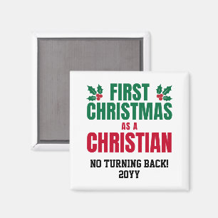 IMÁN NUEVA NAVIDAD CRISTIANA PRIMERA