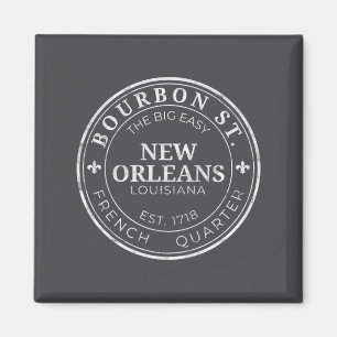 Imán Nueva Orleans Bourbon St The Big Easy Louisiana EE