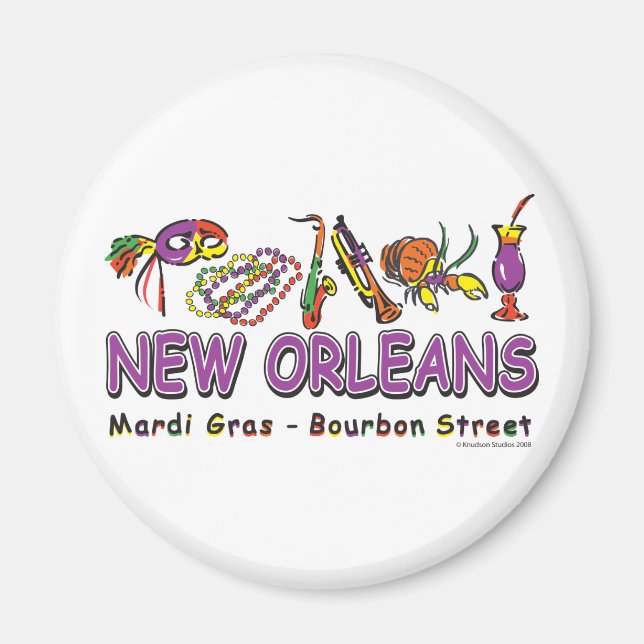Imán Nueva Orleans-Fun- (Frente)