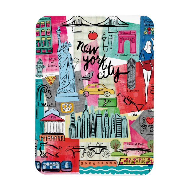 Imán Nueva York (Vertical)