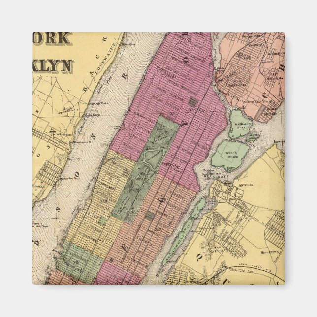 Imán Nueva York, Brooklyn (Frente)