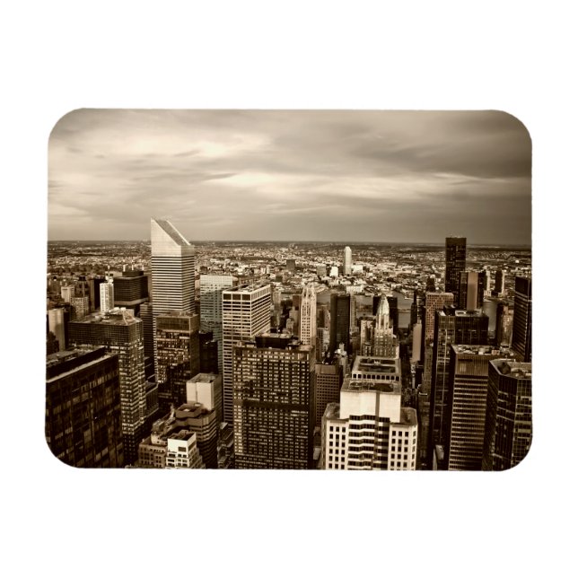 Imán Nueva York de Manhattan (Horizontal)