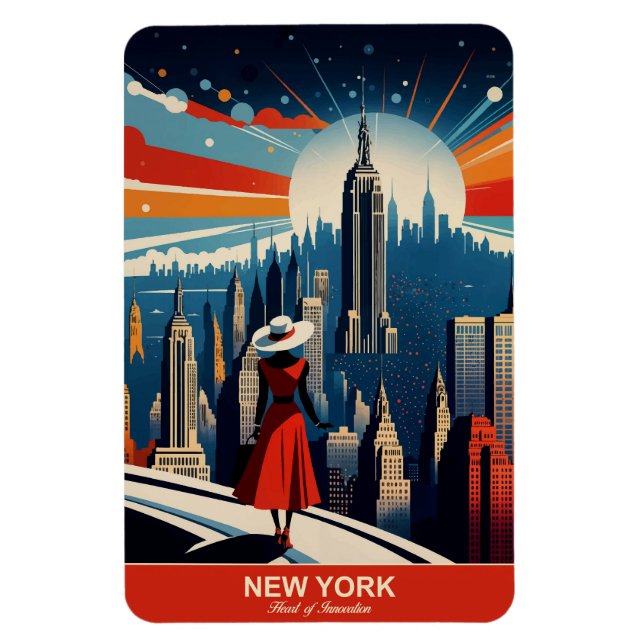 Imán Nueva York: El corazón de la innovación flexible (Vertical)