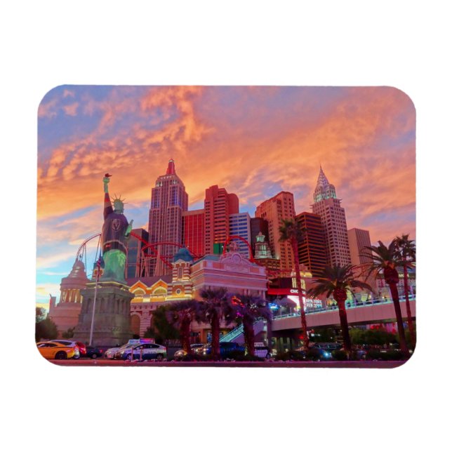 Imán Nueva York - Hotel de Nueva York #3 Magnet (Horizontal)