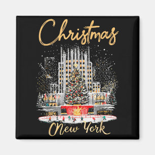 Imán Nueva York Ny Viaje De Chicas En Navidad Combinand