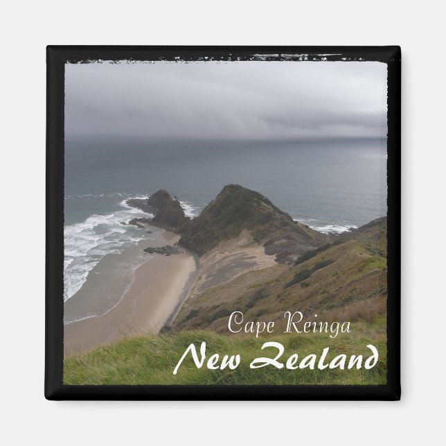 Imán Nueva Zelanda, Cabo Reinga - END (Magnet) (Frente)