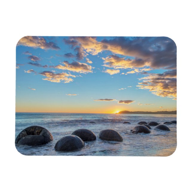 Imán Nueva Zelanda, Isla del Sur, Moeraki Boulders (Horizontal)