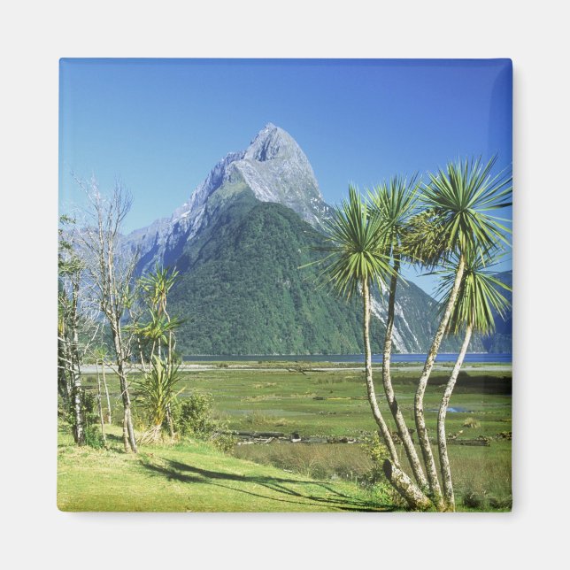 Imán Nueva Zelanda, Isla Sur, Mitre Peak, (Frente)