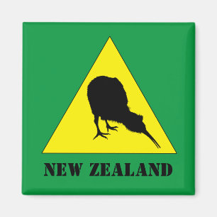 Imán Nueva Zelanda, Kiwi Bird & No Flying Zone/Aotearoa
