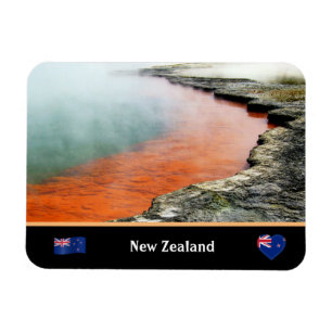 Imán Nueva Zelanda, piscina Wai-O-Tapu y champagne