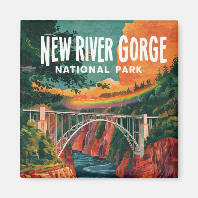 Imán Nuevo diseño acuático del Parque Nacional de la Ga (Frente)