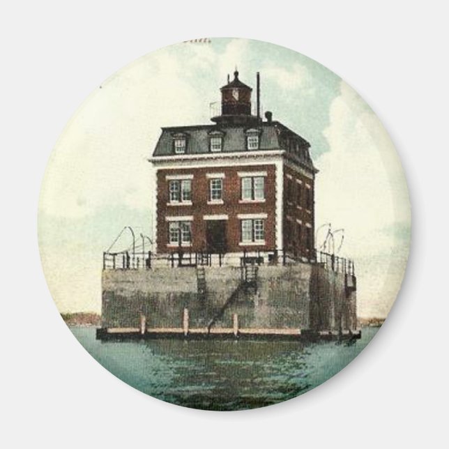 Imán Nuevo faro de London Ledge (Frente)