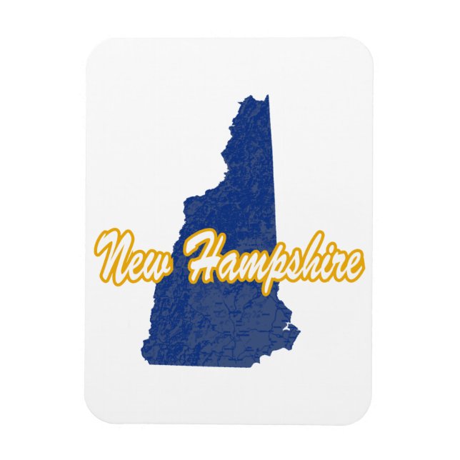 Imán Nuevo Hampshire (Vertical)