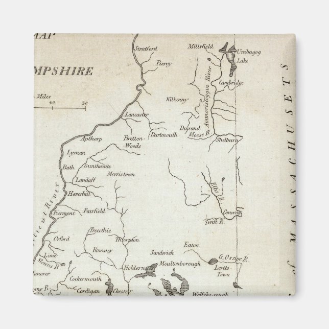 Imán Nuevo Hampshire 7 (Frente)