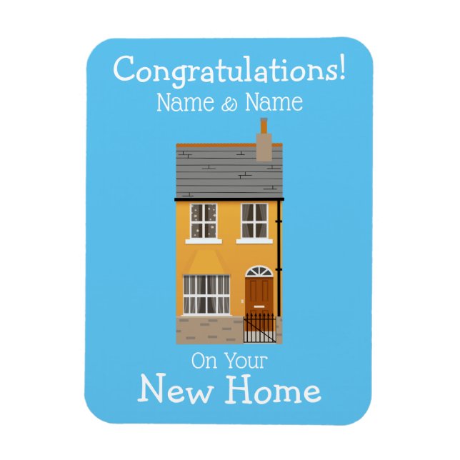 Imán Nuevo hogar (Vertical)