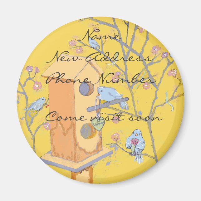 Imán Nuevo hogar (Frente)