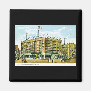 Imán Nuevo hotel de Vendome, Evansville, Inidana