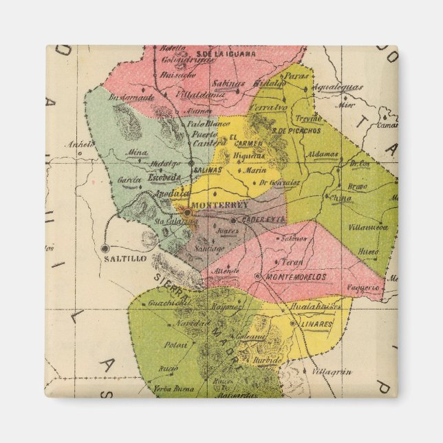 Imán Nuevo León, México (Frente)