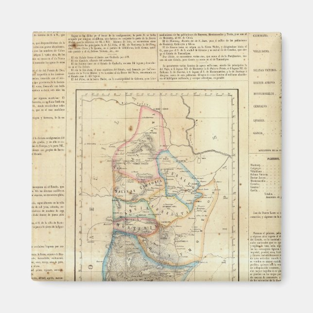 Imán Nuevo León, México (Frente)