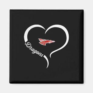 Imán Nuevo logo de Dragones Palestinos Lema de medio co