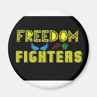 Imán nuevo logo de los luchadores por la libertad