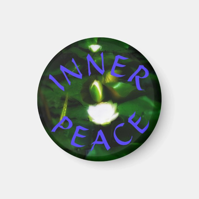 IMÁN NUEVO MAGNET INNER PEACE LOTUS (Frente)