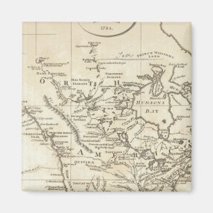 Imán Nuevo mapa de América del Norte