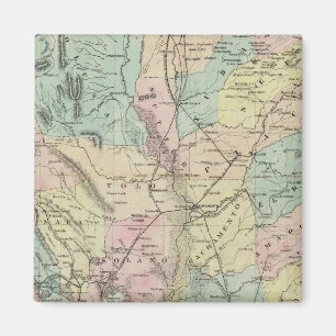 Imán Nuevo mapa de California Central de Bancroft
