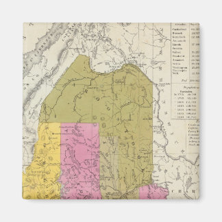 Imán Nuevo mapa de Maine 2
