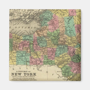 Imán Nuevo Mapa De Nueva York
