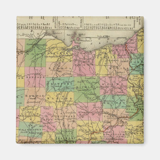 Imán Nuevo Mapa De Ohio 2