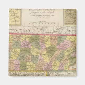 Imán Nuevo Mapa De Tennessee