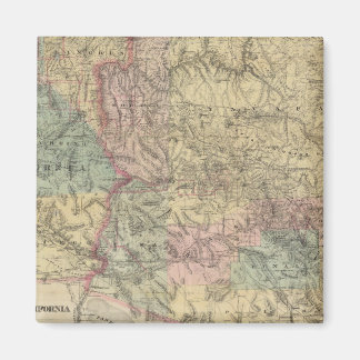 Imán Nuevo mapa del territorio de Arizona