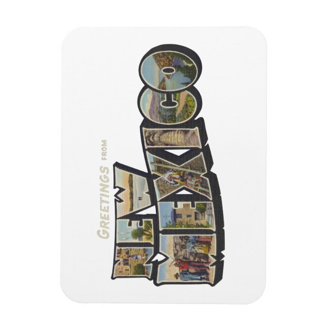 Imán Nuevo México (Vertical)