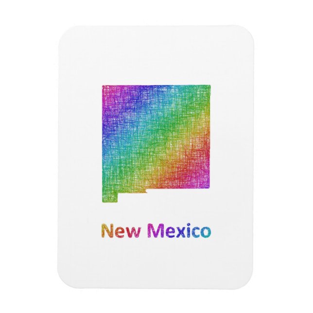 Imán Nuevo México (Vertical)