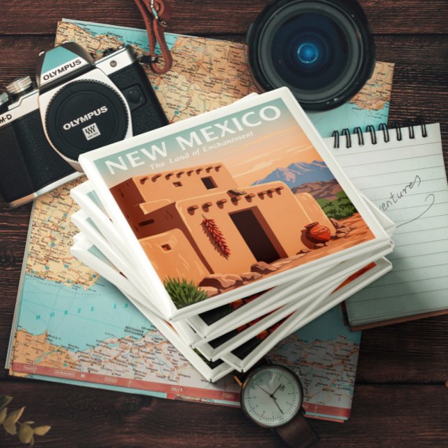 Imán Nuevo México vintage (Subido por el creador)