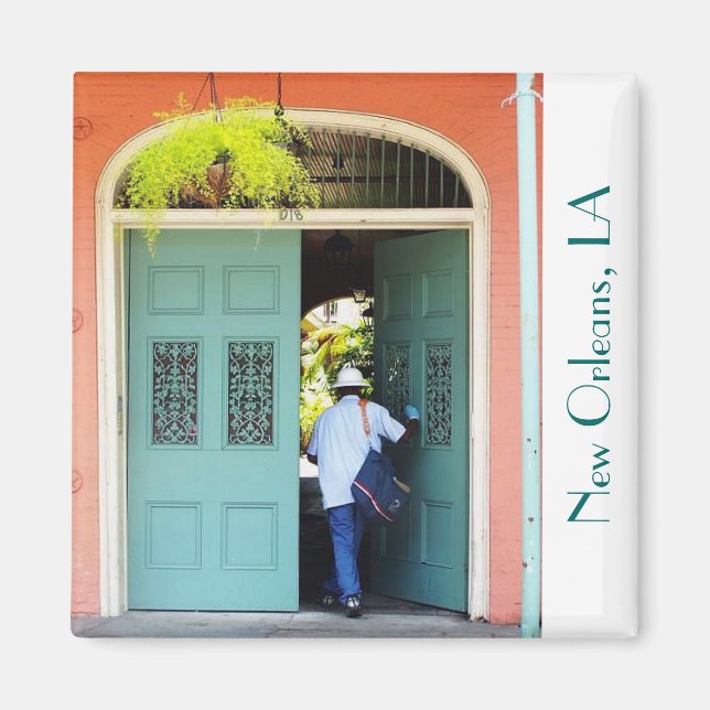 Imán Nuevo Orleans Magnet (Frente)