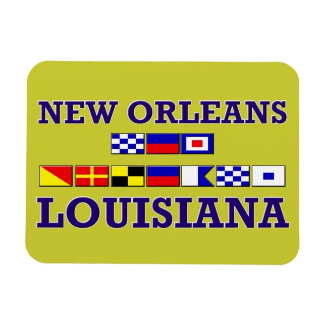 Imán Nuevo Orleans Magnet (Horizontal)