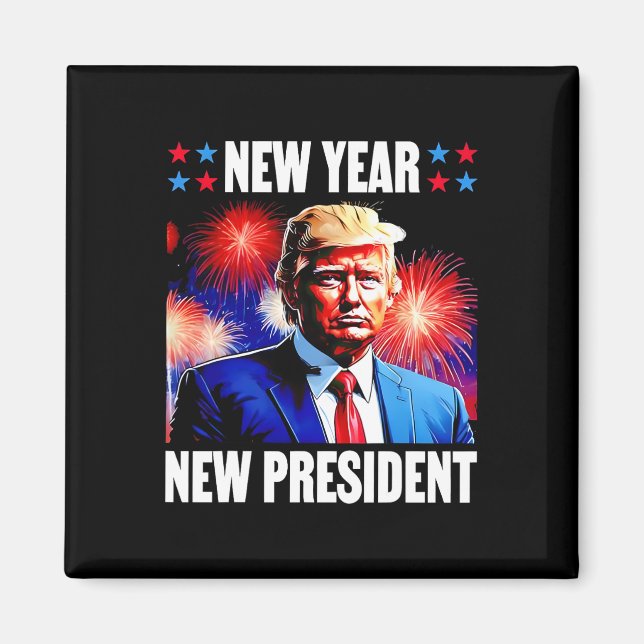 Imán Nuevo presidente Trump 2024 (Frente)