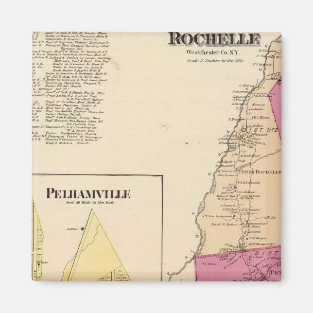 Imán Nuevo Rochelle, Ciudad Pelhamville (Frente)