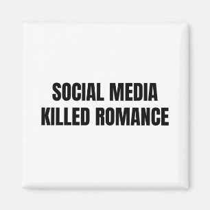 Imán Nuevos medios sociales mataron el romance