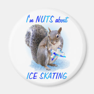 Imán Nuez del patinaje de hielo
