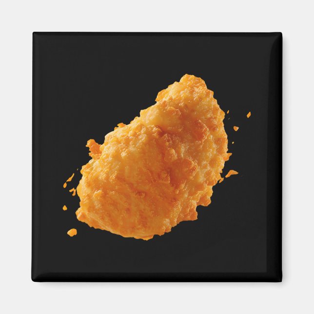Imán Nugget de Pollo Crujiente Comida Divertida Tenders (Frente)
