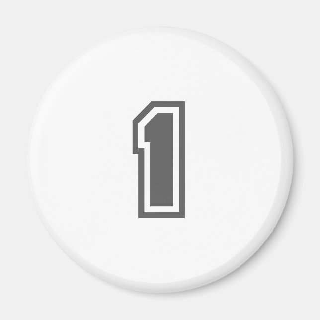 Imán Número 1 (Frente)