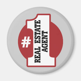 Imán Número 1 Agente inmobiliario